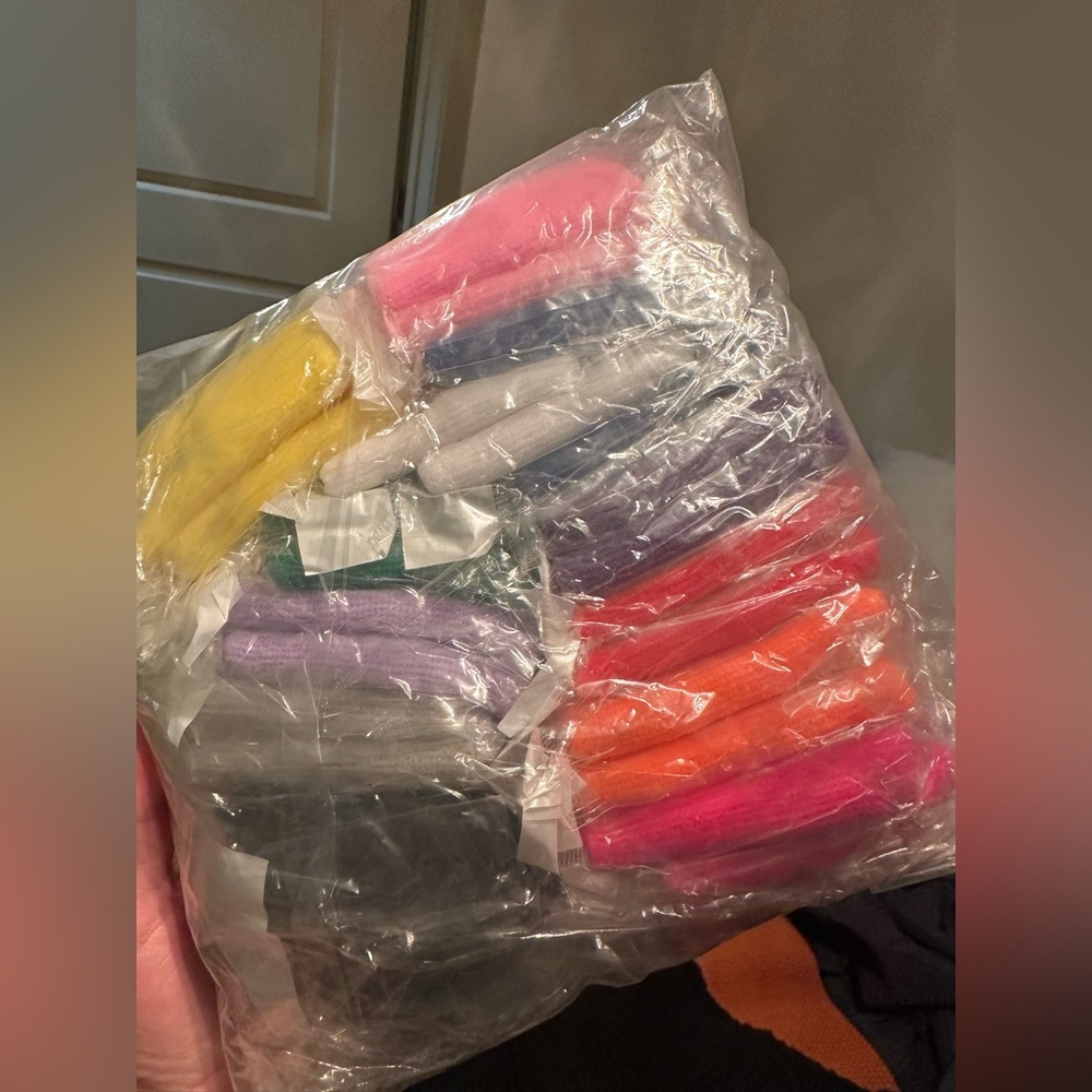 Pack of 12 wrist sweat pants multi color
